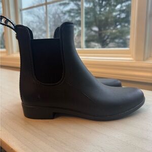 Sam Edelman Black Women's Rain Boots
